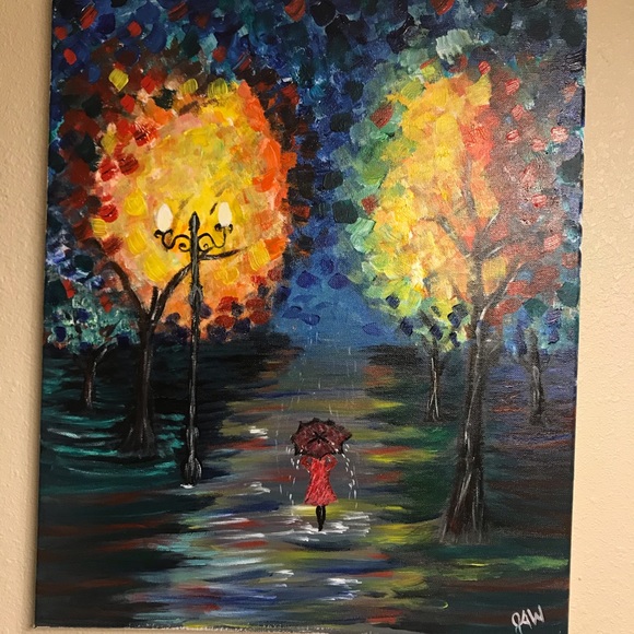 Other - “Raindrops In Red”